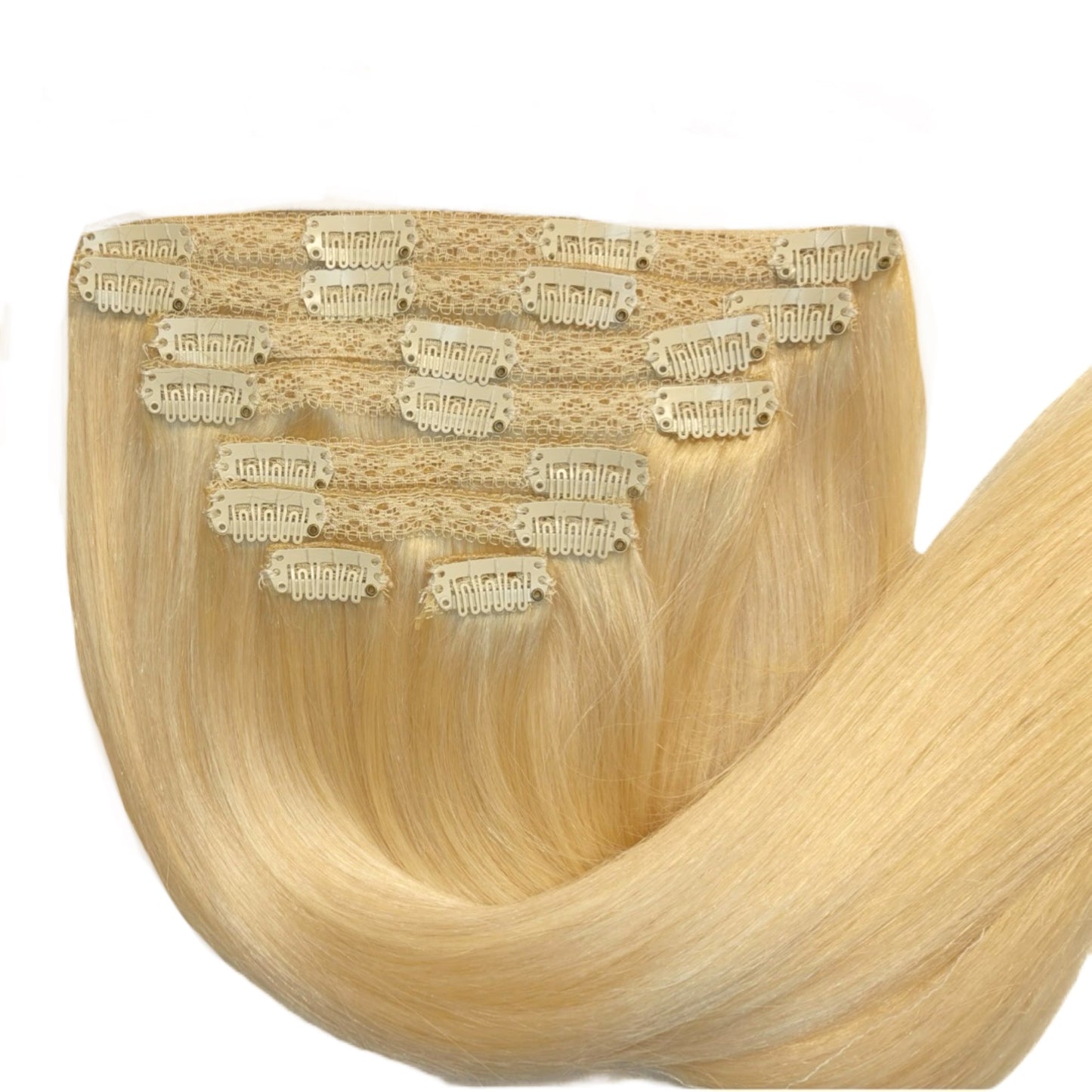 8 PIECE CLIP IN SETS 140-160 GRAMS
