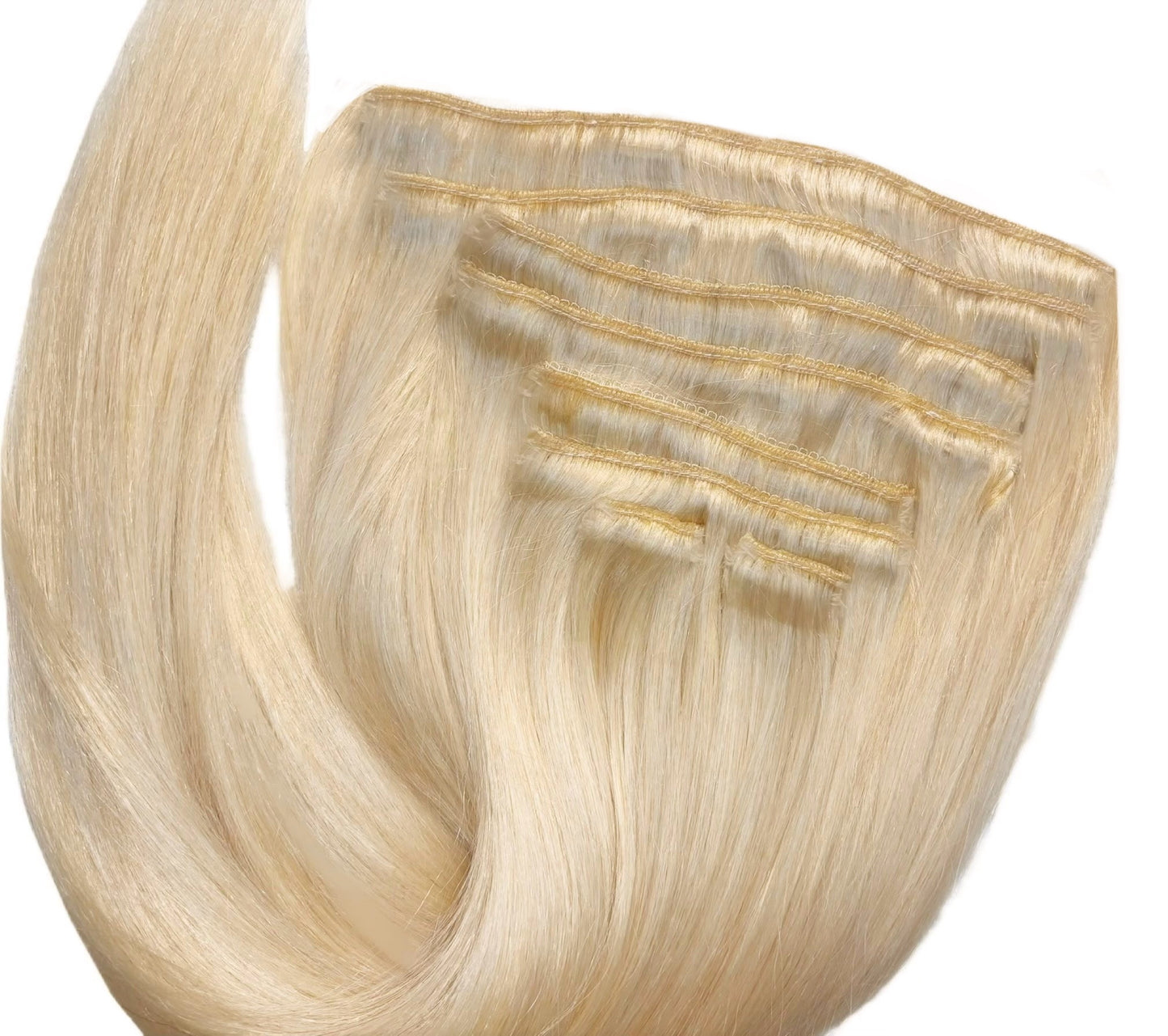8 PIECE CLIP IN SETS 140-160 GRAMS