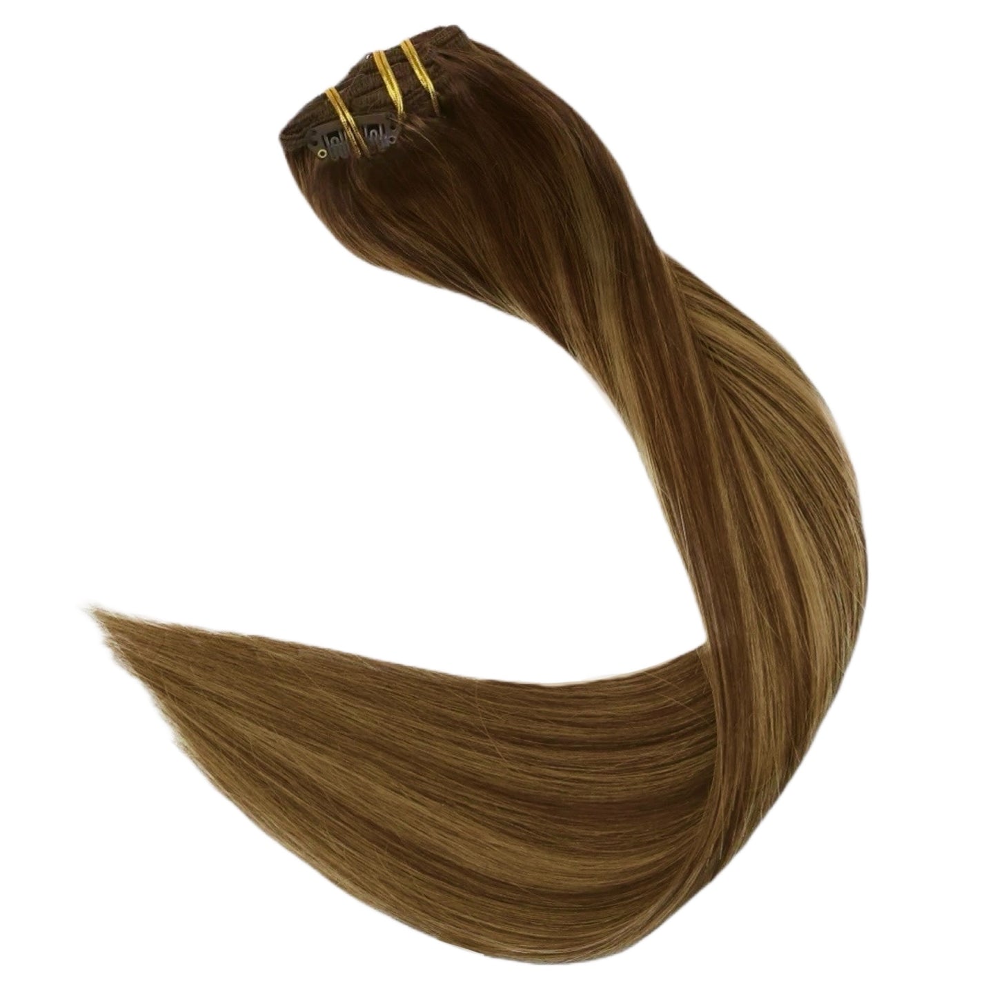8 PIECE CLIP IN SETS 140-160 GRAMS
