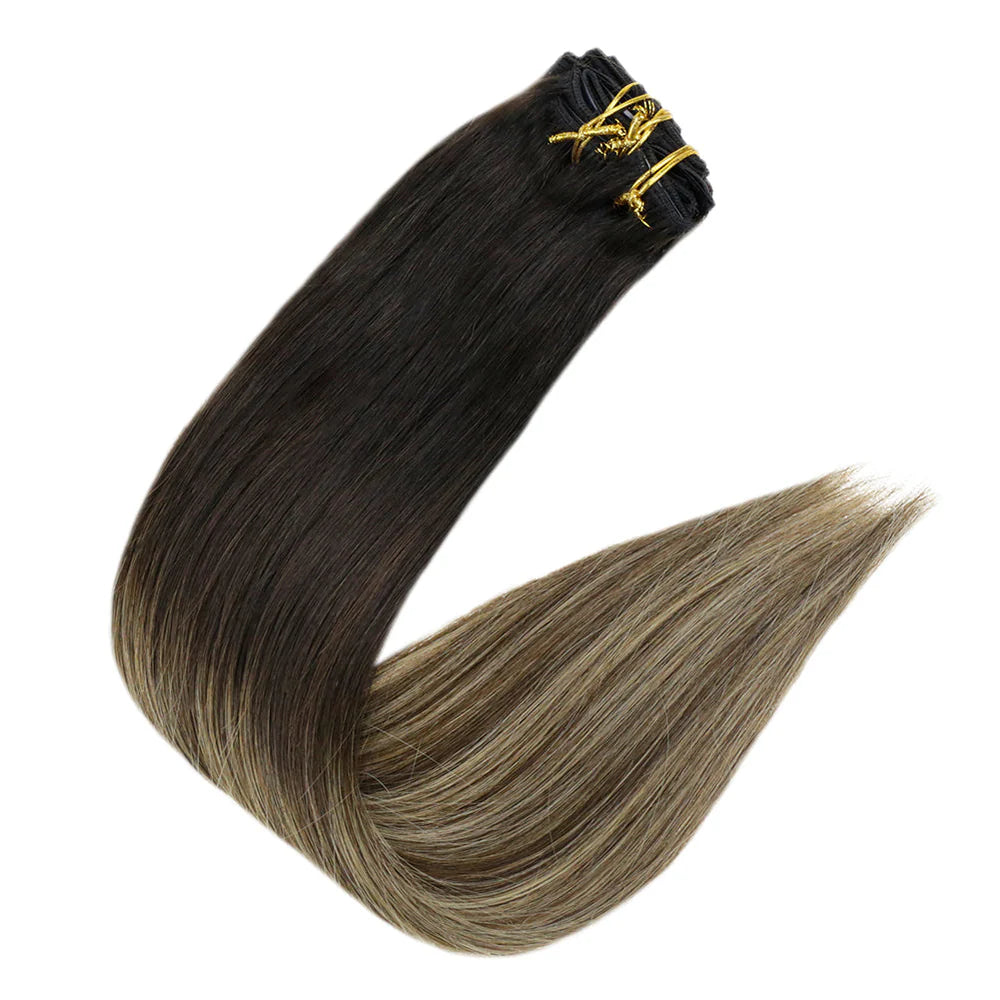 8 PIECE CLIP IN SETS 140-160 GRAMS