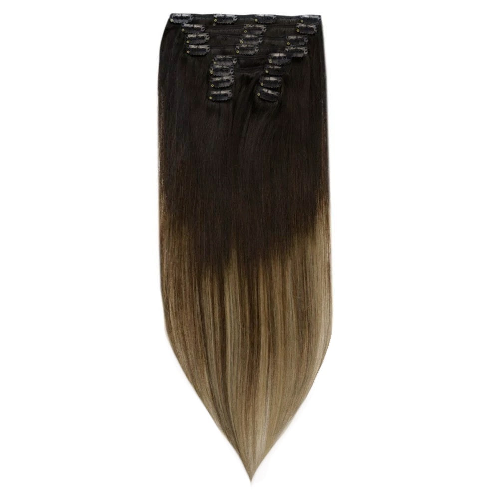 8 PIECE CLIP IN SETS 140-160 GRAMS
