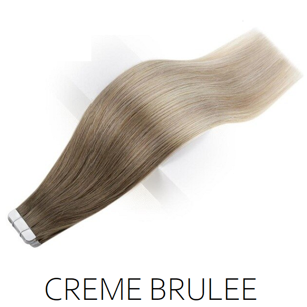 ash blonde ombre balayage tape