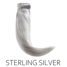 Sterling Silver Clip in Human Hair Extensions