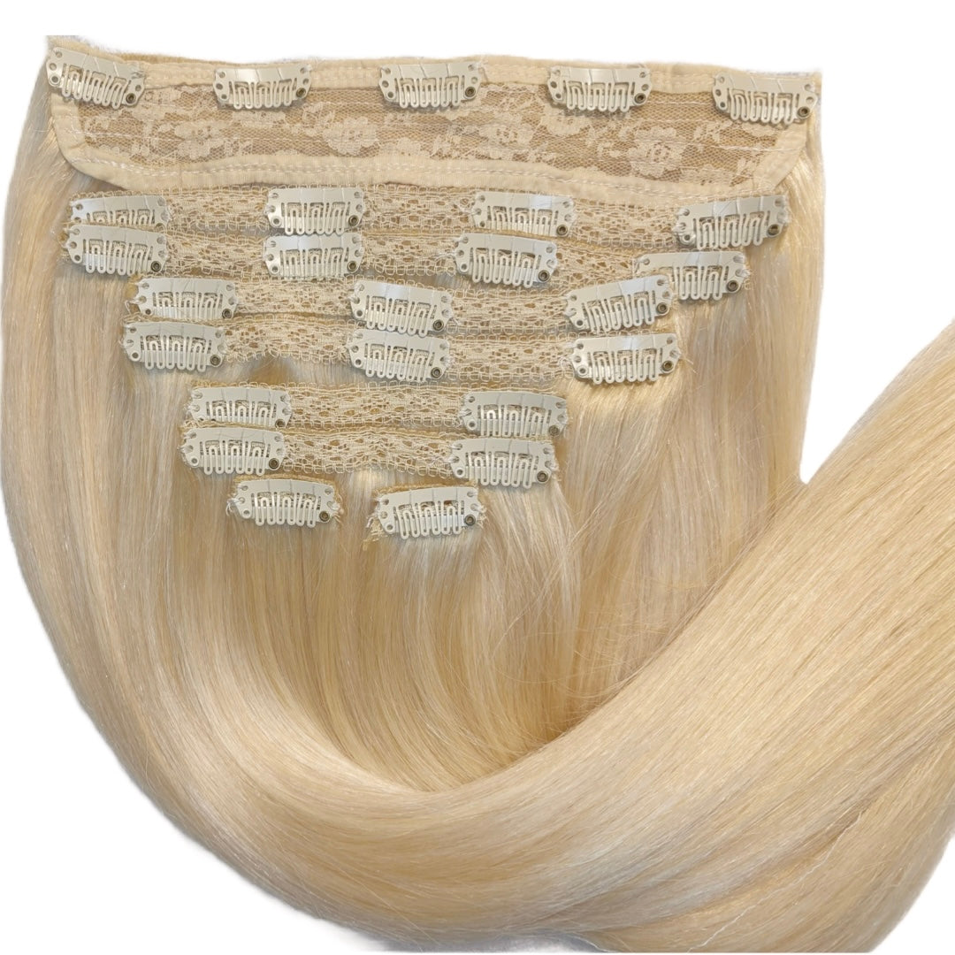 220 gram clip in hair extensions best sale