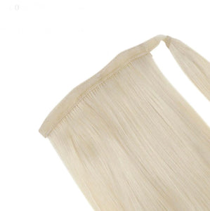 HUMAN HAIR WRAP PONYTAIL