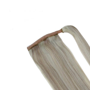 HUMAN HAIR WRAP PONYTAIL