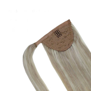 HUMAN HAIR WRAP PONYTAIL