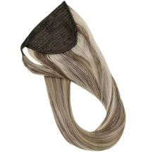 HUMAN HAIR WRAP PONYTAIL