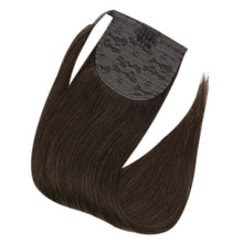 HUMAN HAIR WRAP PONYTAIL