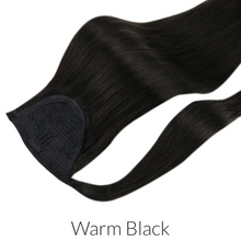 HUMAN HAIR WRAP PONYTAIL