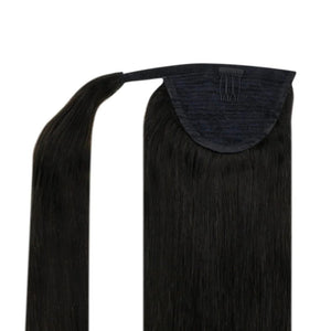 HUMAN HAIR WRAP PONYTAIL