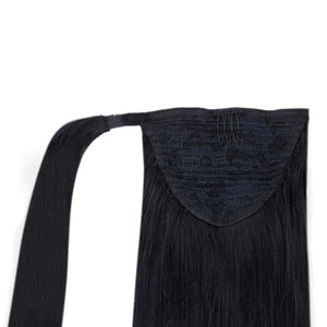 HUMAN HAIR WRAP PONYTAIL