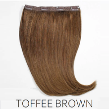 #12 toffee light brown one piece clip in hair