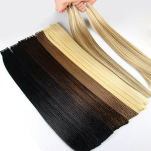 double drawn tape hair extensions