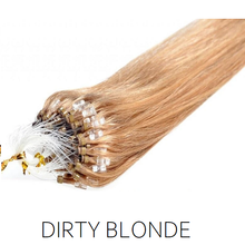 #27 Dirty Blonde  Easy Loop Micro Bead Hair Extensions
