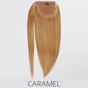 #16 Blonde Caramel Human Hair Ponytail