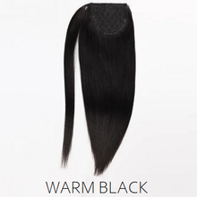 #1B natural black human hair ponytail